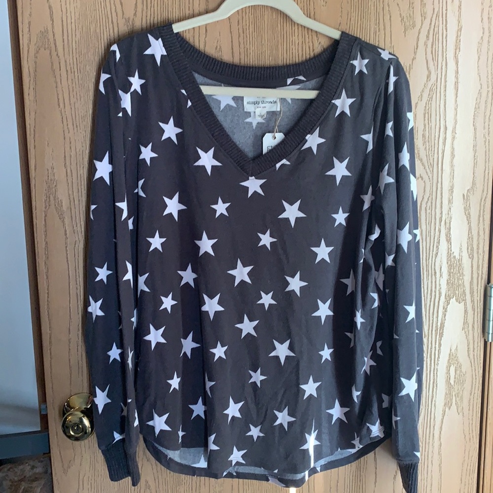 Simply threads Polyester Star Sweater